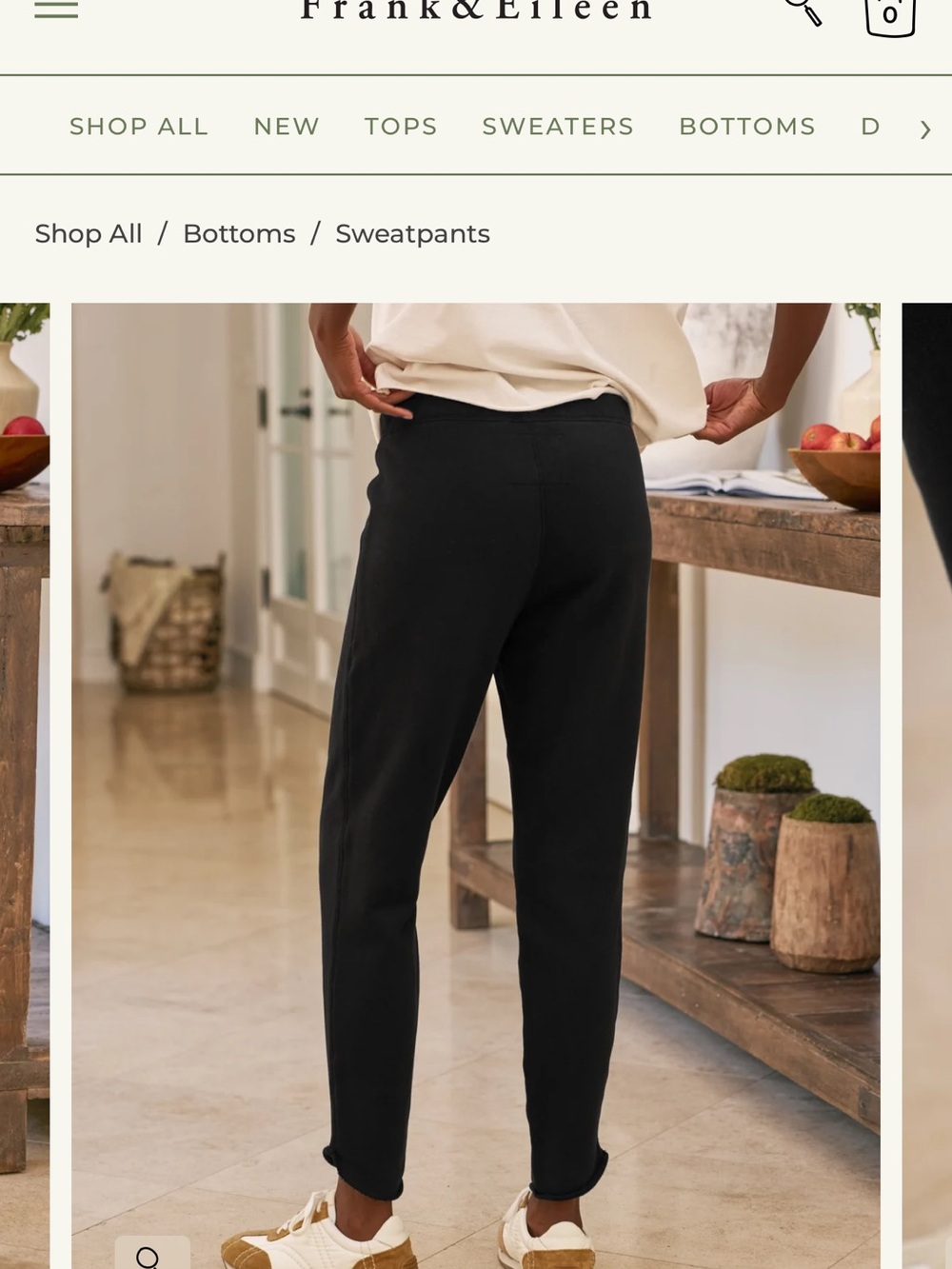 Frank & Eileen Tulip ankle sweats